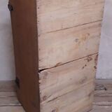 Coffre malle 118x56x54cm ancien en sapin