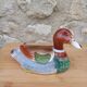 Boîte canard en céramique peinte à la main