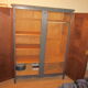 Old anthracite grey cabinet