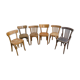 Set of 6 bistro chairs