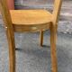 4 chaises bistrot Bois courbé Restaurant Paris bistrot baumann 1970