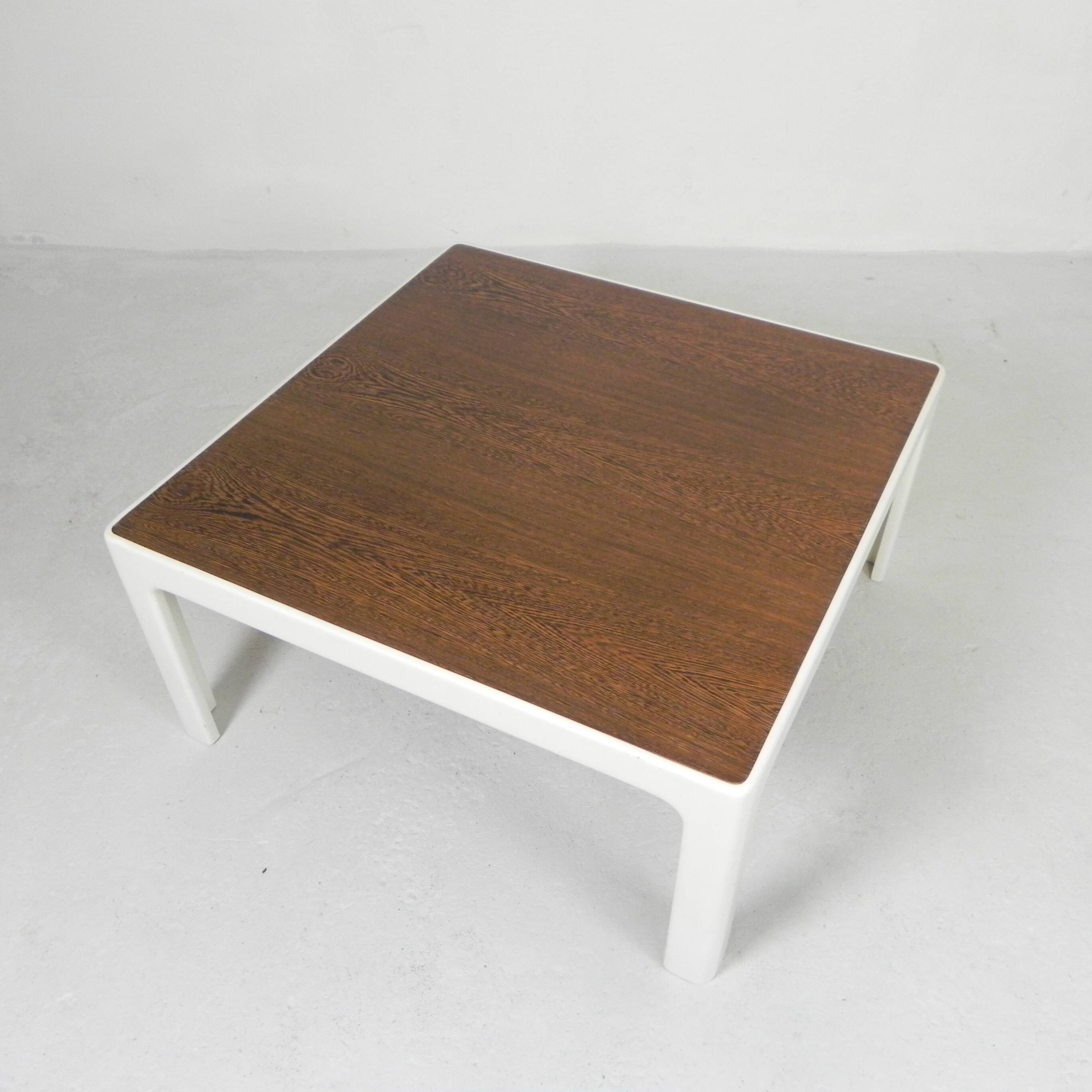 Coffee table with wenge wood top, 1960s