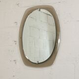 Miroir mural Vecca Italie circa 1970 60x81cm