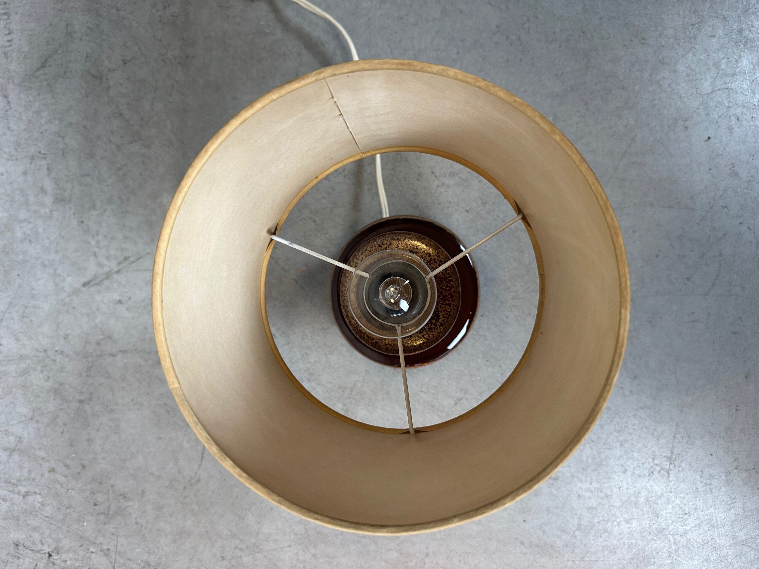Vintage table lamp – ceramic