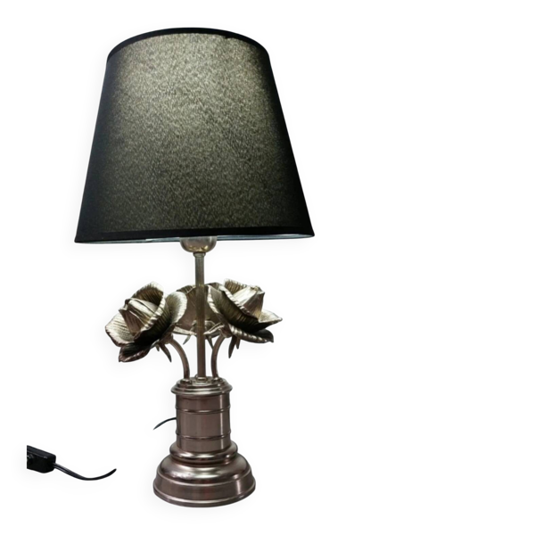 Lampe de table roses