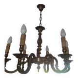 Bronze chandelier