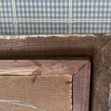 Old painting bouquet of flowers