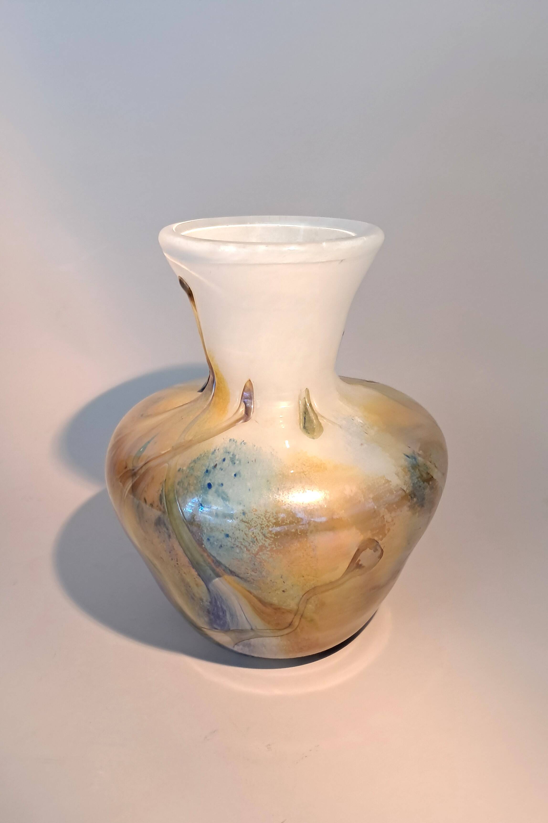 Vase Maure Vieil Mick & Bob Le Bleis 1960/1970 vintage.