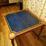 Cherry wood console and games table