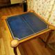 Console et table à jeux en merisier