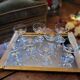vintage champagne glasses from the 1950s-60s