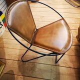 Leather armchair