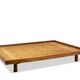 Pierre Chapo. “Godot” model blond oak bed. 1960s.