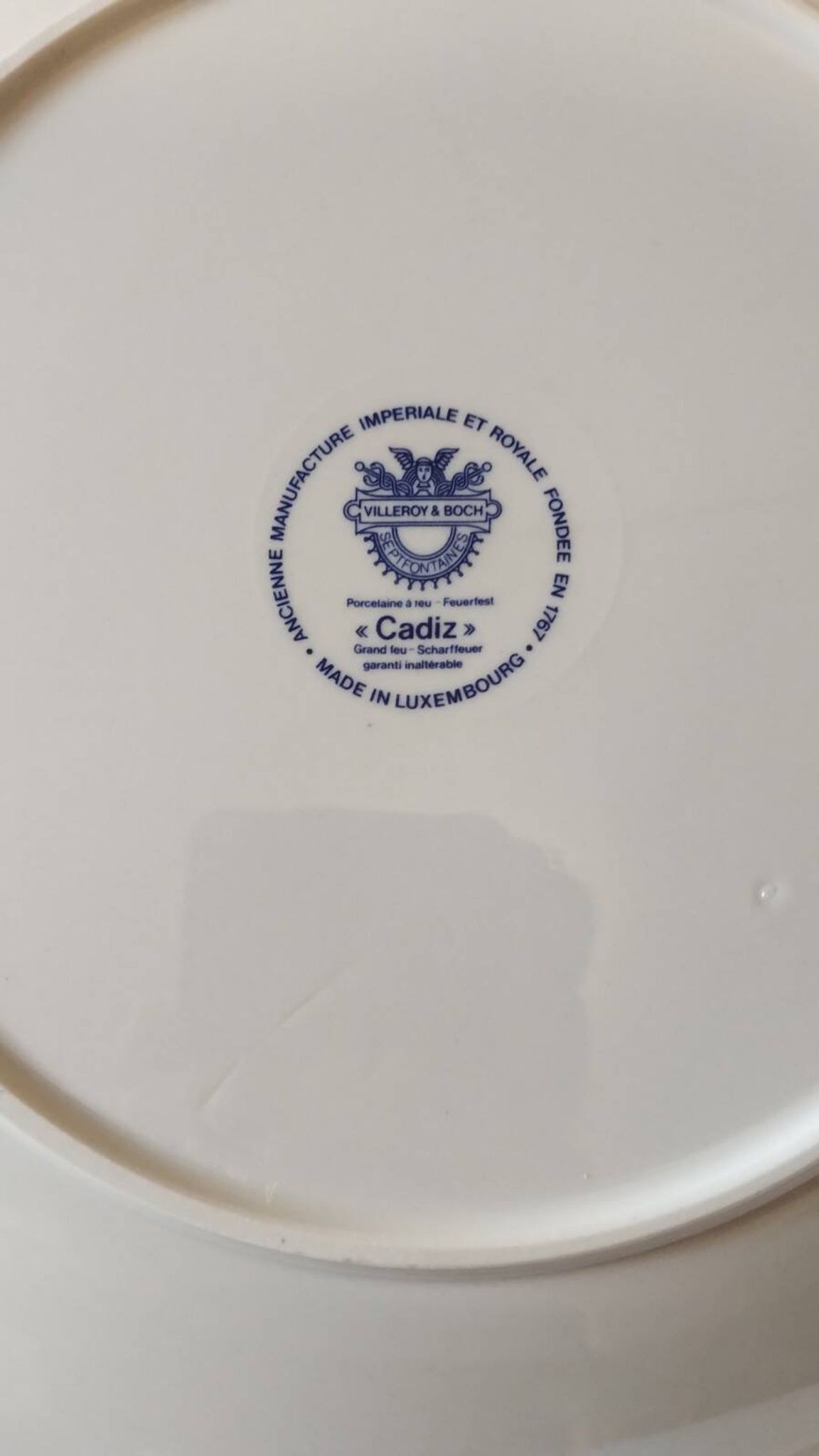 Villeroy and Boch dinner service from the 70s