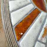 Ceramic coffee table Soleil Vallauris Barrois