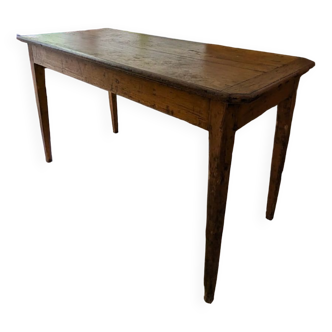 Bistro table in solid walnut