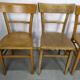 Lot of 4 Luterma Wood Bistrot Chair - year 50 - 60