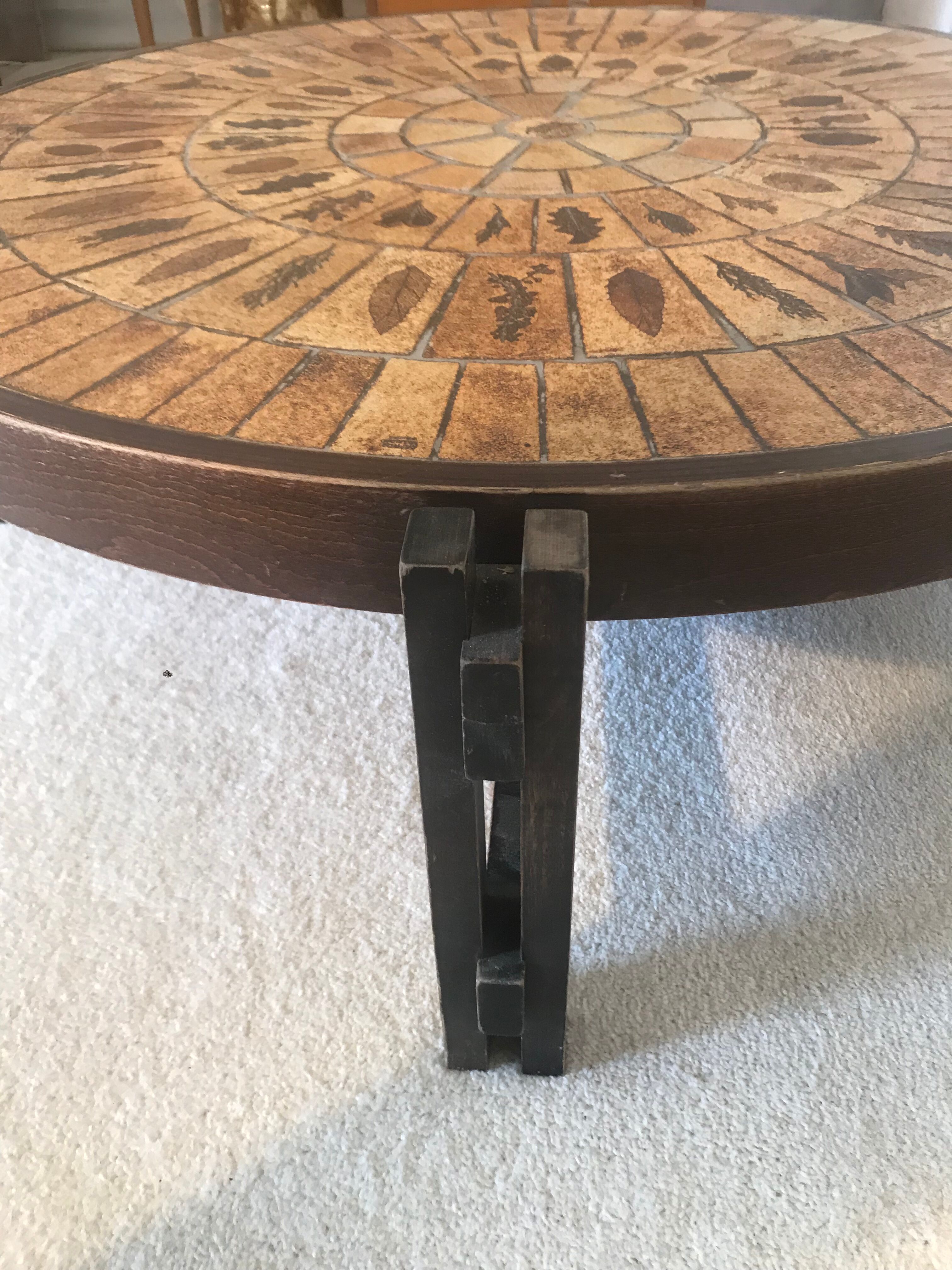 Table basse Roger Capron Vallauris