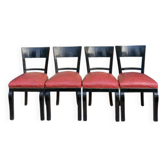 Dining chairs by F.lli Cavatorta Roma, 1950s