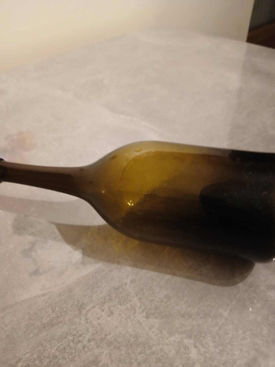 Antique blown bottle