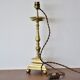 Golden metal lamp base