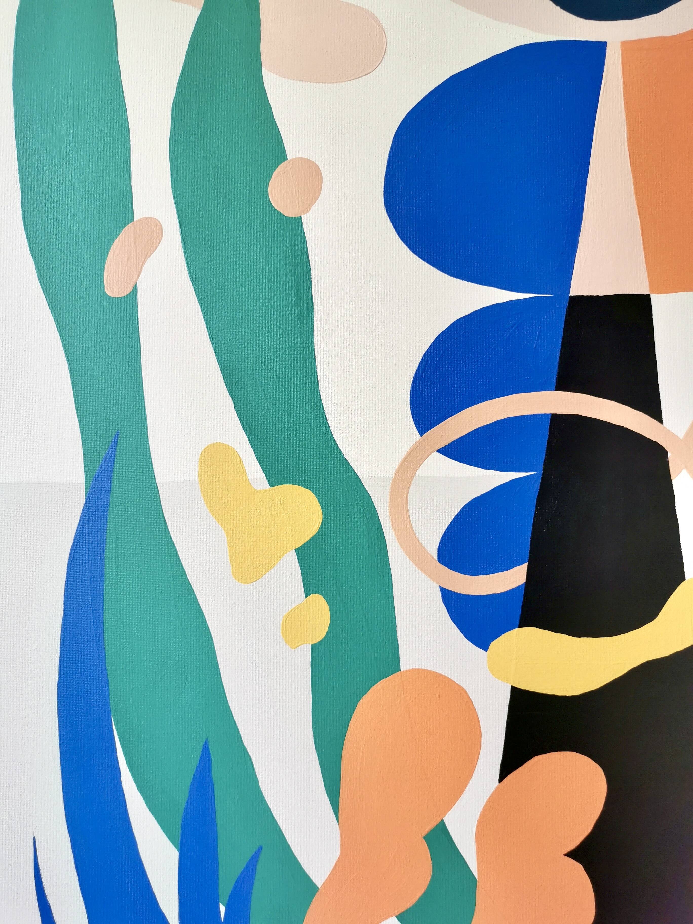 Acrylic painting - Joyful Nature