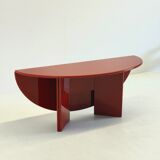 Antella dining table / console table by Kazuhide Takahama for Cassina in red