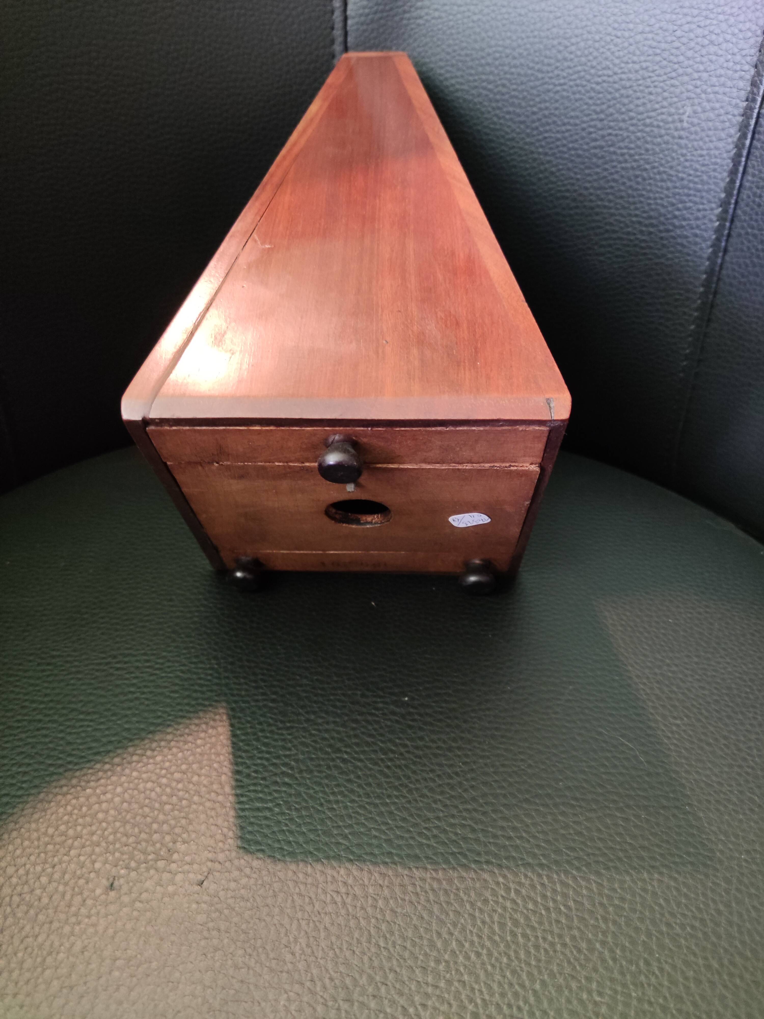 Mahogany wood metronome