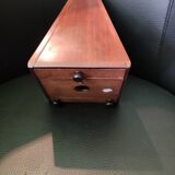 Mahogany wood metronome
