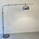 chrome metal arc lamp edited by Zonca Italy around 1970