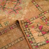 Moroccan Berber rug Mrirt orange terracotta