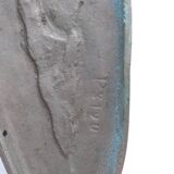 Art Deco wall light. Rose in glass paste.