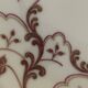 • Pair of deep/flat plates in porcelain from Paris, Atelier Camille