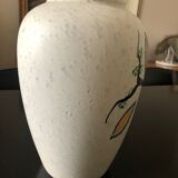 1950s floral vase