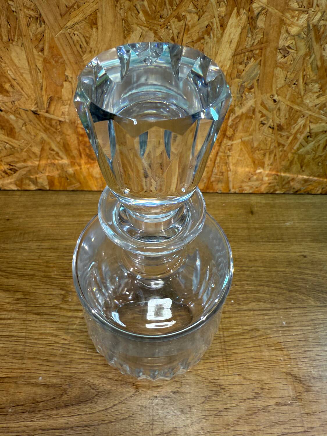 Baccarat cut crystal carafe – Cassino model signed – France, art d