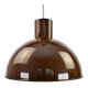 Midi Bunker Fog & Mørup Pendant Light Mid Century Modern Jo Hammerborg | Chocolate Brown Ceiling Light Vintage 70s Retro Danish Scandinavian
