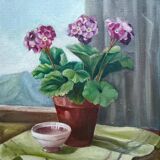 Bouquet of Hydrangeas Still Life Oil Painting