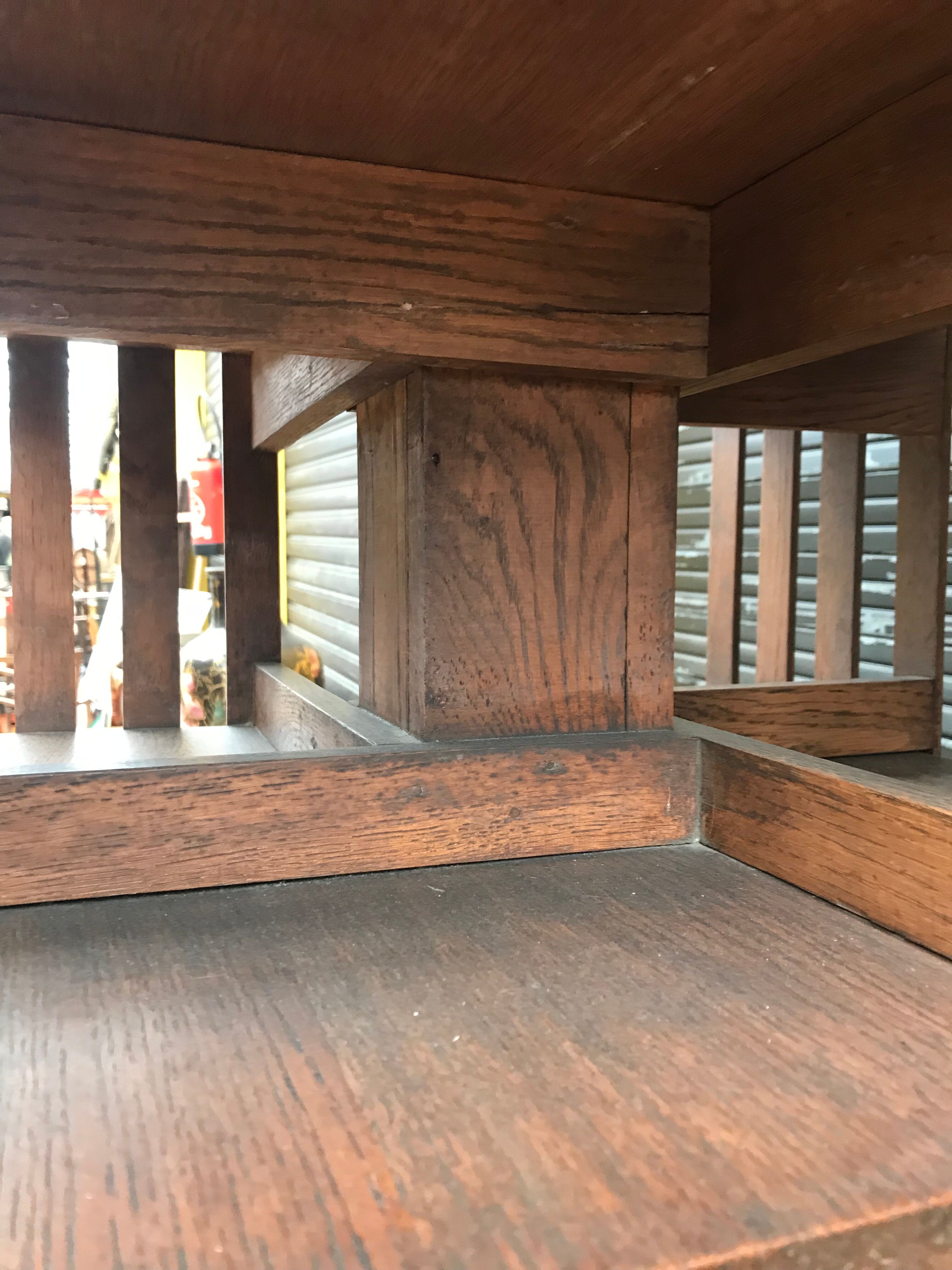 Library rotating oak 190 cm