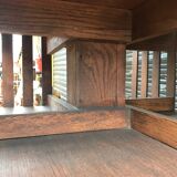 Library rotating oak 190 cm