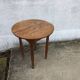 Small round table, pedestal table