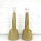 Pair of Ceramic Table Lamps Palshus, Denmark, design Esben Klint for Le Klint