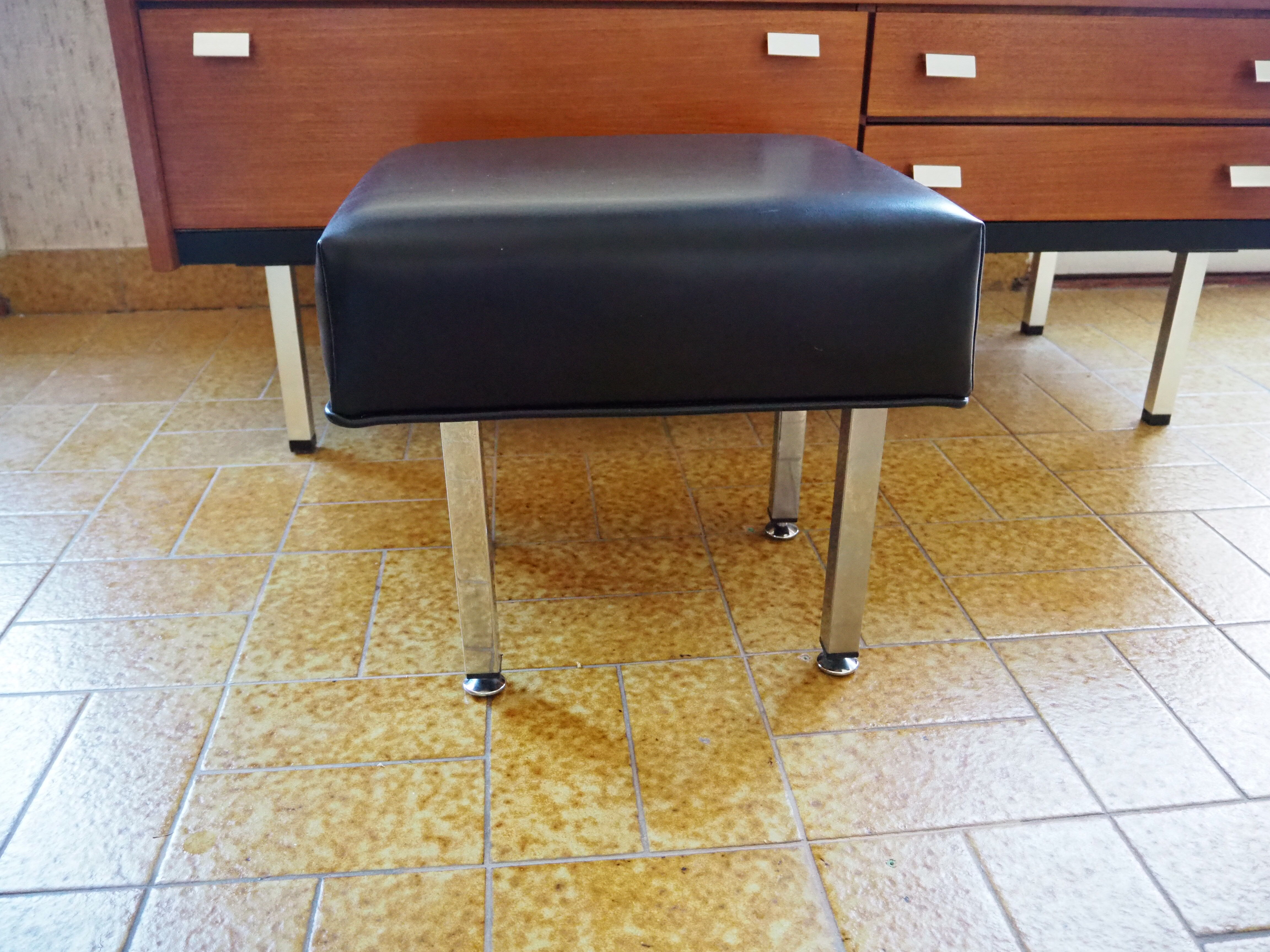 Hairdresser from the 1960s and stool