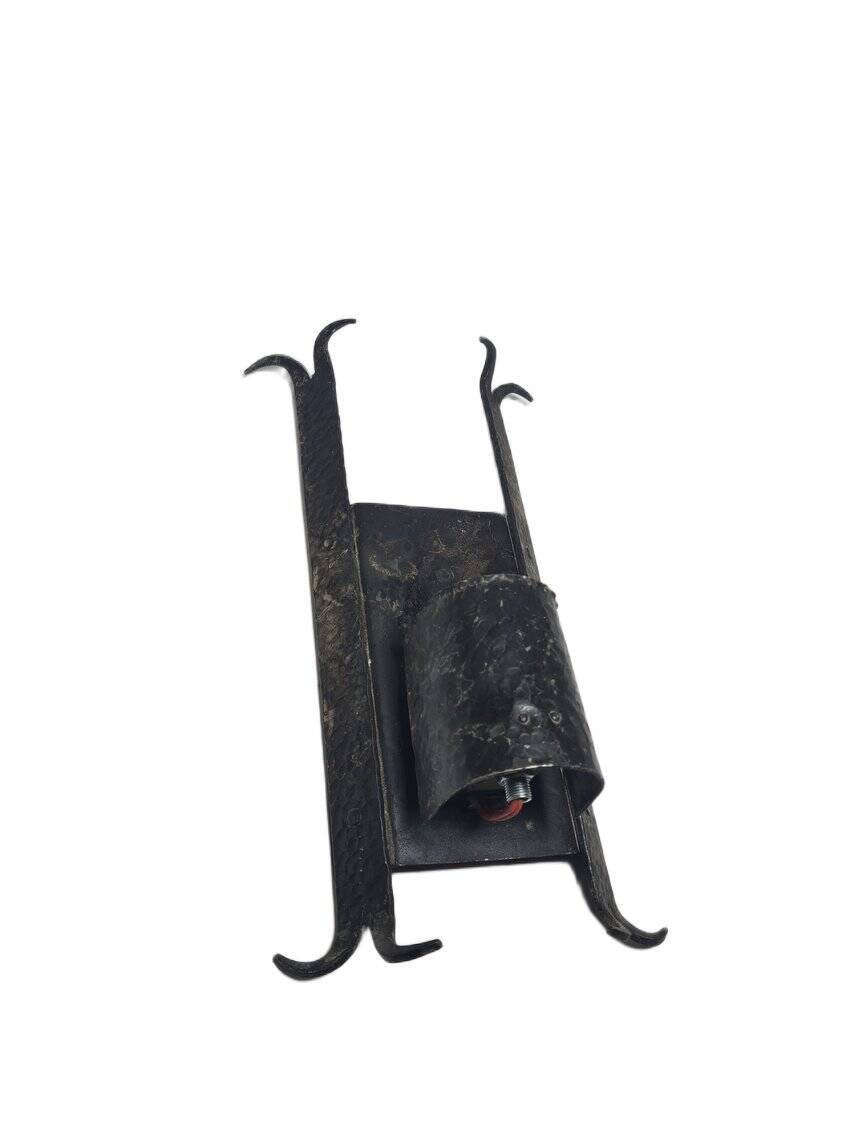 Brutalist wall lamp, Poland, 1970s