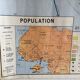 Black African political and economic 1962 school map