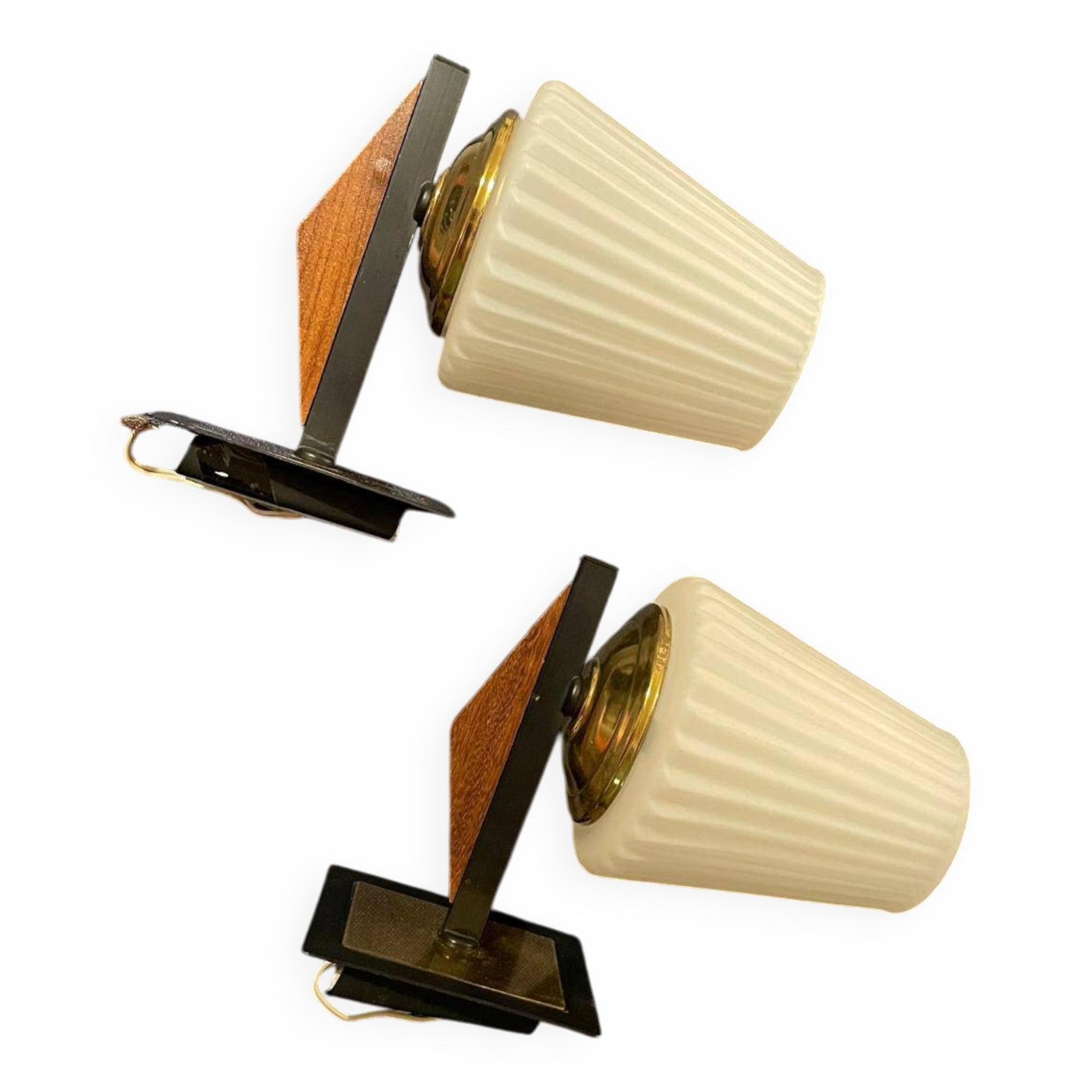 2 Art Deco style wall lights