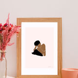 Illustration Amour - Le regard