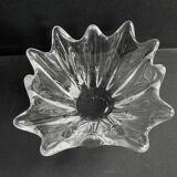 Quadrangular fruit bowl Daum France model Orion