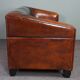 2.5-seater art deco style sofa in sheepskin