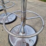 Set of 4 bar stools by Etienne Fermigier for MIRIMA