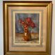 Old painting, still life with cloves by Abel Gay (1877-1961)